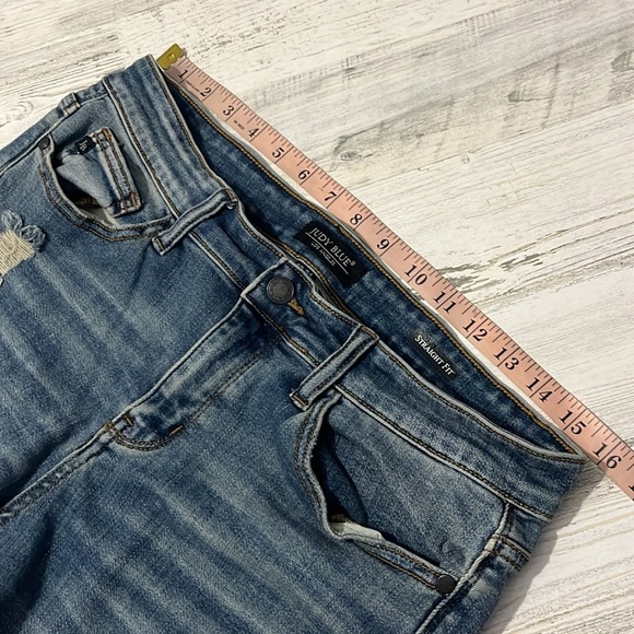 Judy Blue Straight Jeans Size 13/31 - Picture 7 of 10